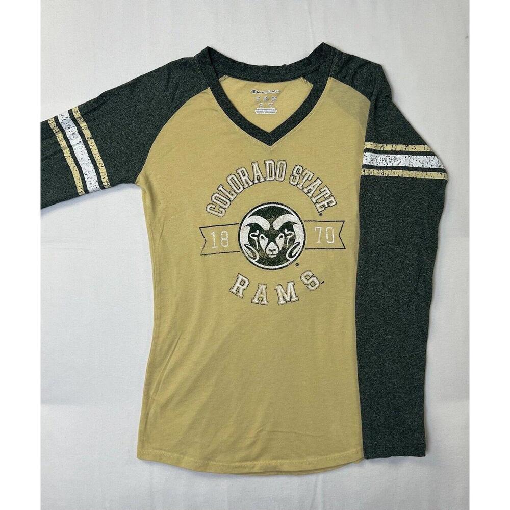 NWOT Champion Elite CSU Rams Long Sleeve T-Shirt Ladies - M